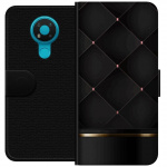 Wallet case for Nokia 3.4 with Luxury line design