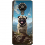 Mobile case for Nokia 3.4 with Happy Dog design