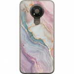 Mobile case for Nokia 3.4 with Marble design