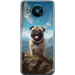 Mobile case for Nokia 8.3 5G with Happy Dog design