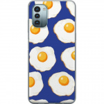 Mobile case for Nokia G11 with Fried eggs design