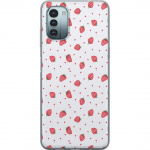 Mobile case for Nokia G11 with Strawberries design Mobile case for Nokia G11 with Strawberries design