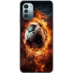 Mobile case for Nokia G11 with Football design