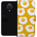 Wallet case for Nokia G20 with Fried egg design Wallet case for Nokia G20 with Fried egg design