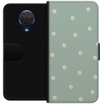 Wallet case for Nokia G20 with Priest\'s collars design