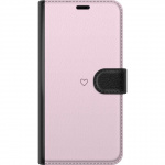 Wallet case for Nokia X20 with Heart design