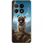 Mobile case for OnePlus 10 Pro with Happy Dog design
