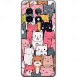Mobile case for OnePlus 11R with Cat pattern design