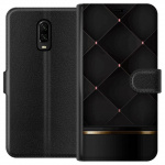 Wallet case for OnePlus 6T with Luxury line design