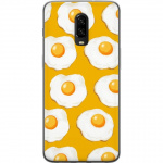 Mobile case for OnePlus 6T with Fried egg design