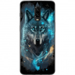 Mobile case for OnePlus 6T with Wolf design