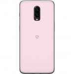 Mobile case for OnePlus 6T with Heart design