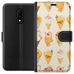 Wallet case for OnePlus 7 with Glassy design