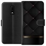 Wallet case for OnePlus 7 with Luxury line design