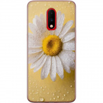 Mobile case for OnePlus 7 with Porslinsblomma design