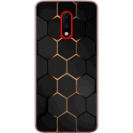 Mobile case for OnePlus 7 with Luxurious Pattern design