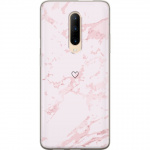 Mobile case for OnePlus 7 Pro with Pink Heart design