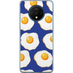 Mobile case for OnePlus 7T with Fried eggs design