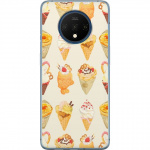 Mobile case for OnePlus 7T with Glassy design