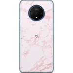 Mobile case for OnePlus 7T with Pink Heart design