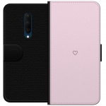 Wallet case for OnePlus 7T Pro with Heart design