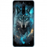 Mobile case for OnePlus 7T Pro with Wolf design