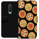 Wallet case for OnePlus 8 with Pizza design Wallet case for OnePlus 8 with Pizza design