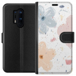 Wallet case for OnePlus 8 Pro with Flowers design