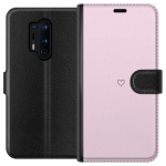 Wallet case for OnePlus 8 Pro with Heart design