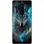 Mobile case for OnePlus 8 Pro with Wolf design