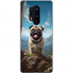 Mobile case for OnePlus 8 Pro with Happy Dog design