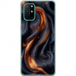 Mobile case for OnePlus 8T with Fiery silk design