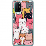 Mobile case for OnePlus 8T with Cat pattern design