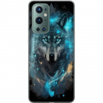 Mobile case for OnePlus 9 Pro with Wolf design