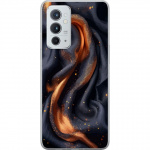 Mobile case for OnePlus 9RT 5G with Fiery silk design
