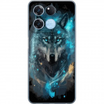 Mobile case for OnePlus Ace Racing with Wolf design