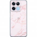 Mobile case for OnePlus Ace Racing with Pink Heart design