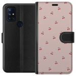 Wallet case for OnePlus Nord N10 5G with Cherry design