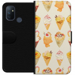 Wallet case for OnePlus Nord N100 with Glassy design