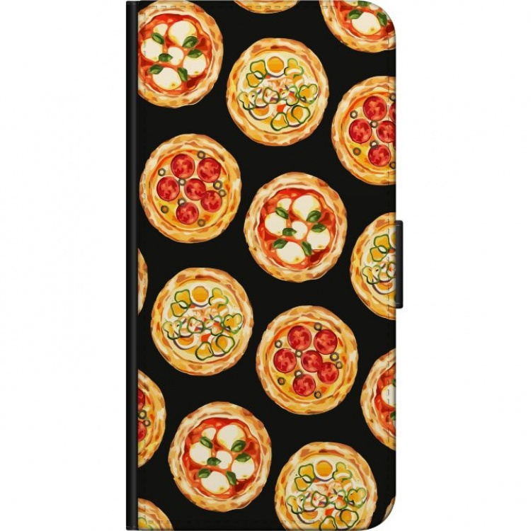 Wallet case for OnePlus Nord N100 with Pizza design