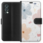 Wallet case for OnePlus Nord 2 5G with Flowers design