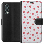 Wallet case for OnePlus Nord 2 5G with Strawberries design