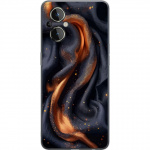 Mobile case for OnePlus Nord N20 5G with Fiery silk design