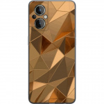Mobile case for OnePlus Nord N20 5G with 3D Gold design