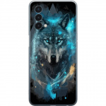 Mobile case for OnePlus Nord N200 5G with Wolf design