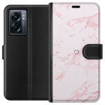 Wallet case for OnePlus Nord N300 with Pink Heart design