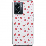 Mobile case for OnePlus Nord N300 with Strawberries design