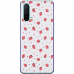 Mobile case for OnePlus Nord CE 5G with Strawberries design