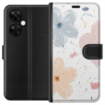 Wallet case for OnePlus Nord CE3 with Flowers design