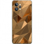 Mobile case for Realme GT2 Pro with 3D Gold design